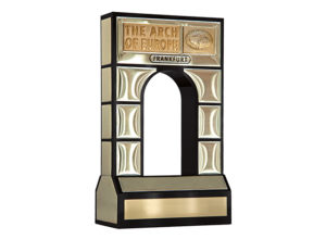 The Arch of Europe gold trophy