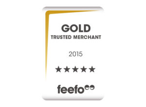 Feefo gold merchant logo