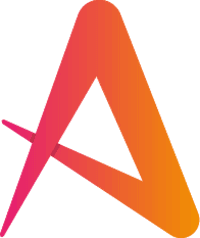 Atlas logo - Red capital A logo